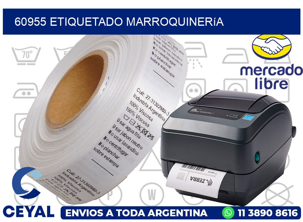 60955 Etiquetado marroquinería