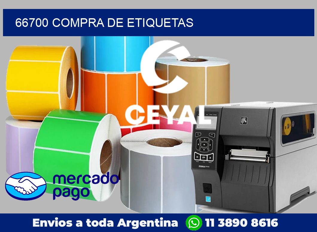 66700 Compra de etiquetas
