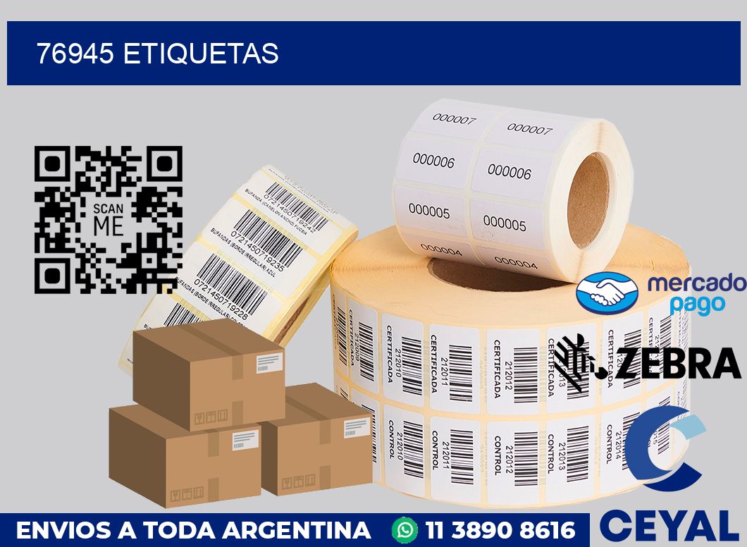 76945 etiquetas