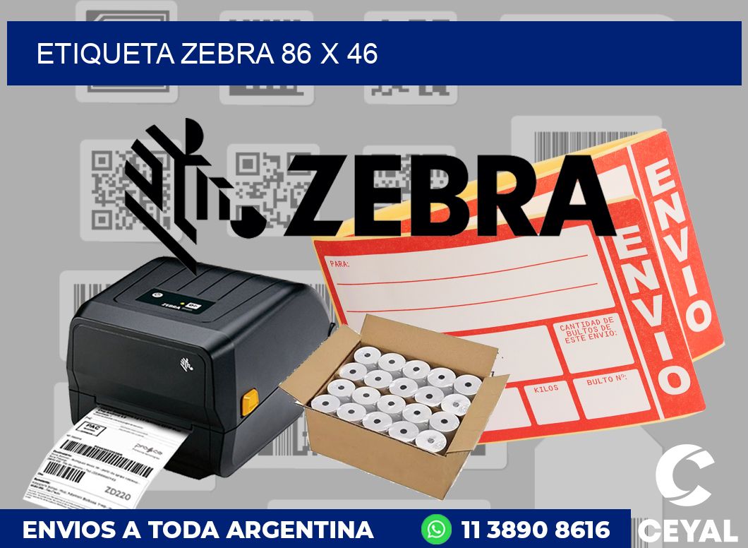 etiqueta zebra 86 x 46
