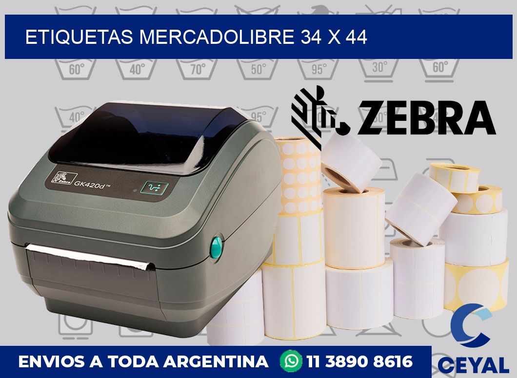 etiquetas mercadolibre 34 x 44