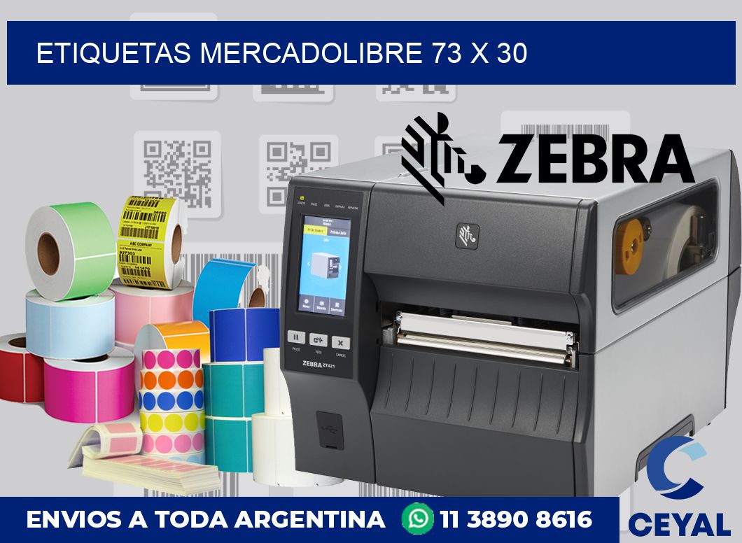 etiquetas mercadolibre 73 x 30