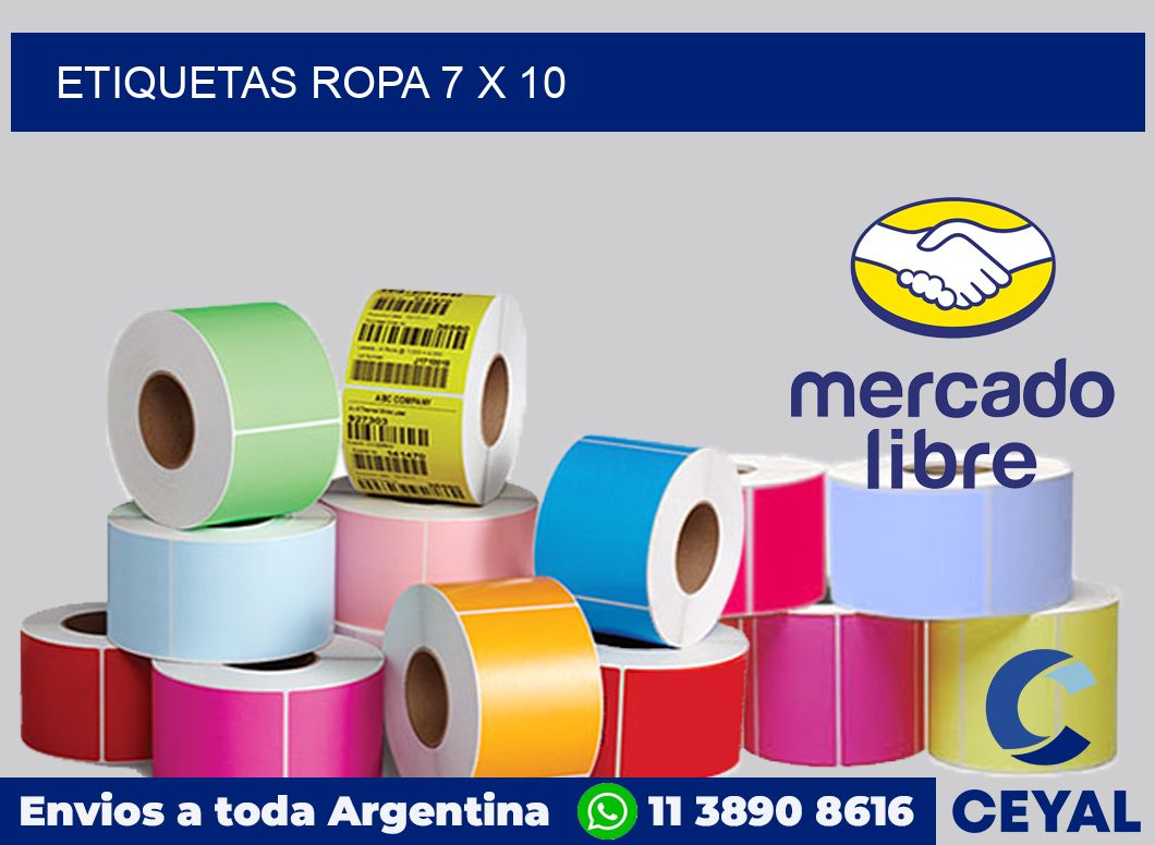 etiquetas ropa 7 x 10