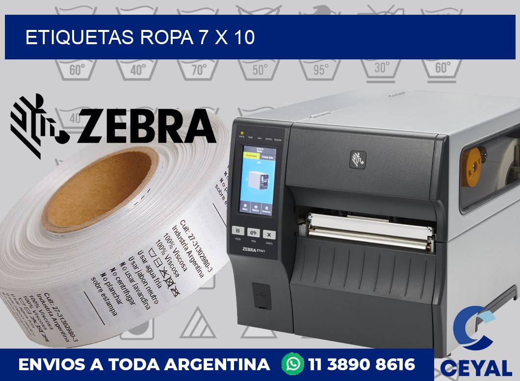 etiquetas ropa 7 x 10