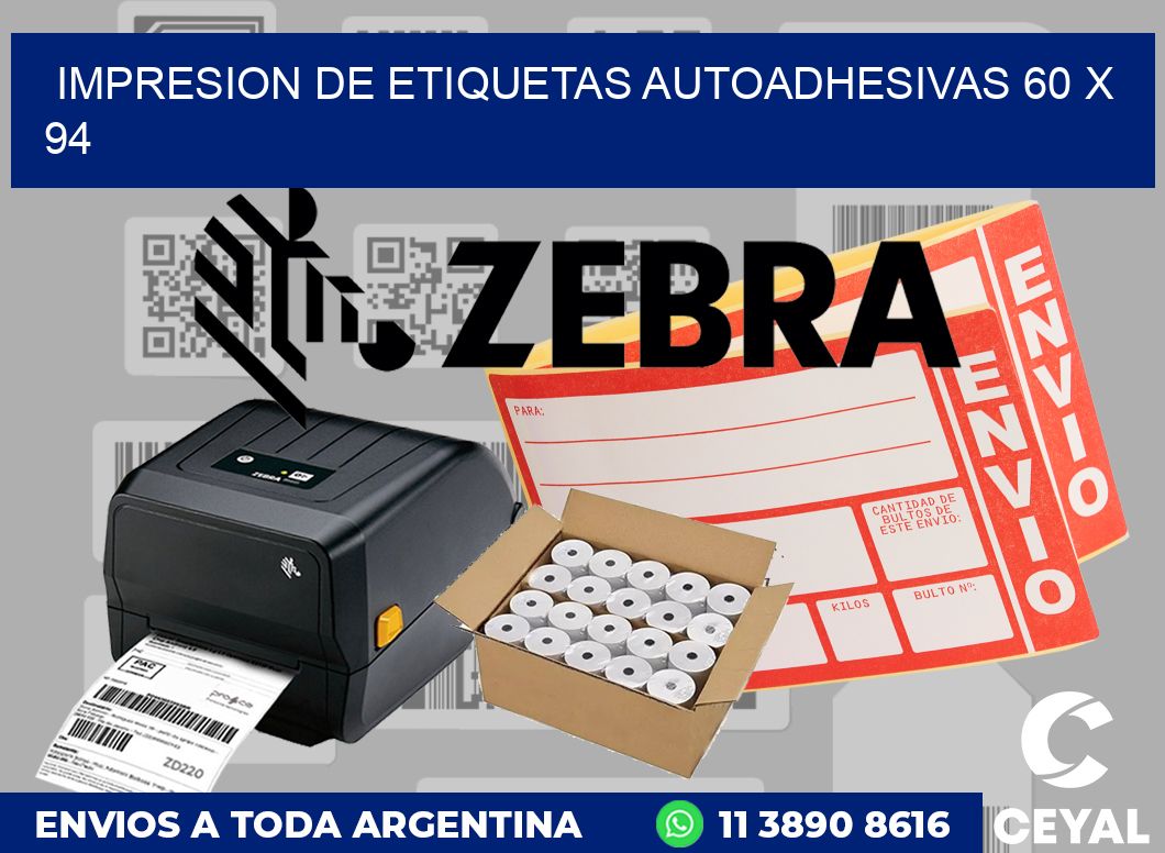 impresion de etiquetas autoadhesivas 60 x 94