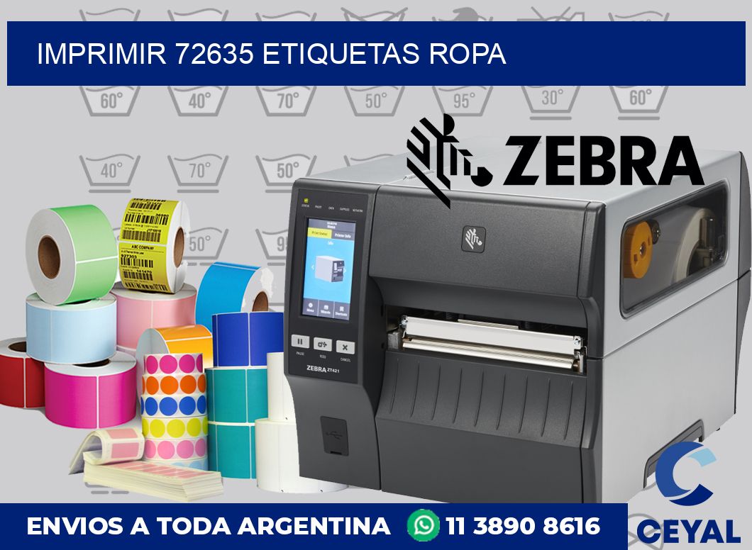 imprimir 72635 etiquetas ropa