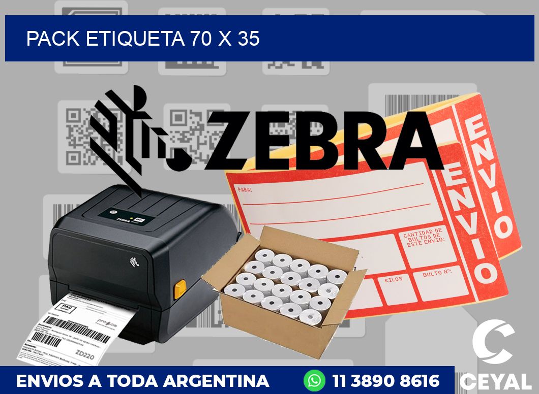 pack etiqueta 70 x 35