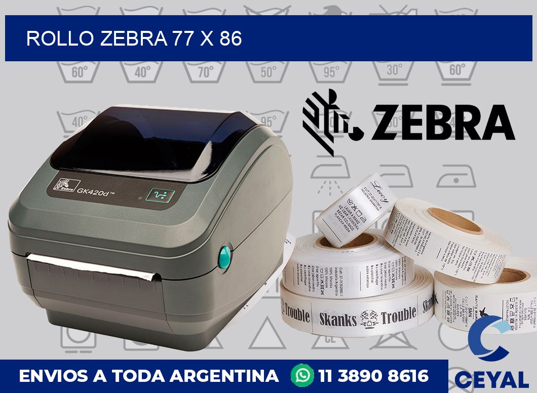 rollo zebra 77 x 86