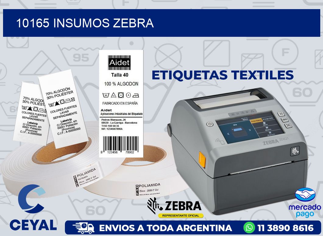 10165 INSUMOS ZEBRA