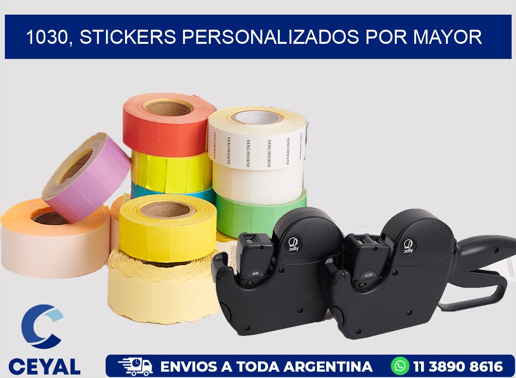 1030, stickers personalizados por mayor