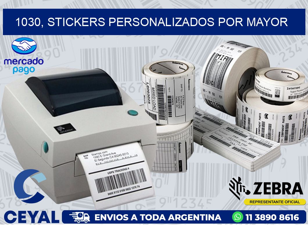 1030, stickers personalizados por mayor