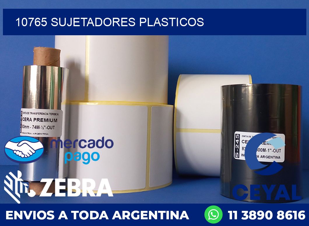 10765 SUJETADORES PLASTICOS