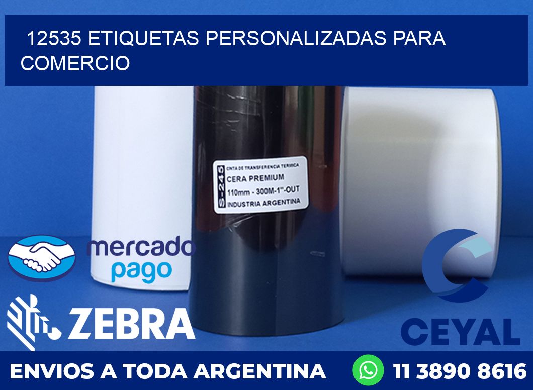 12535 ETIQUETAS PERSONALIZADAS PARA COMERCIO