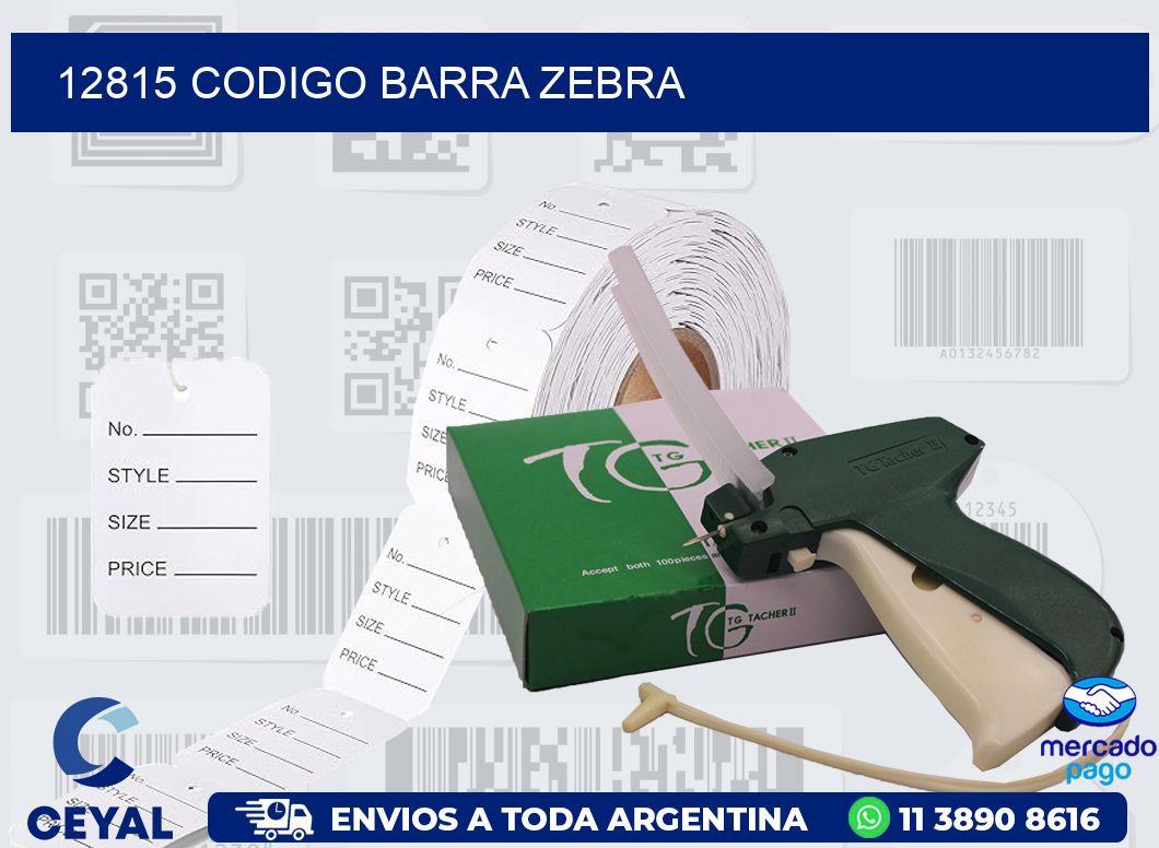 12815 CODIGO BARRA ZEBRA