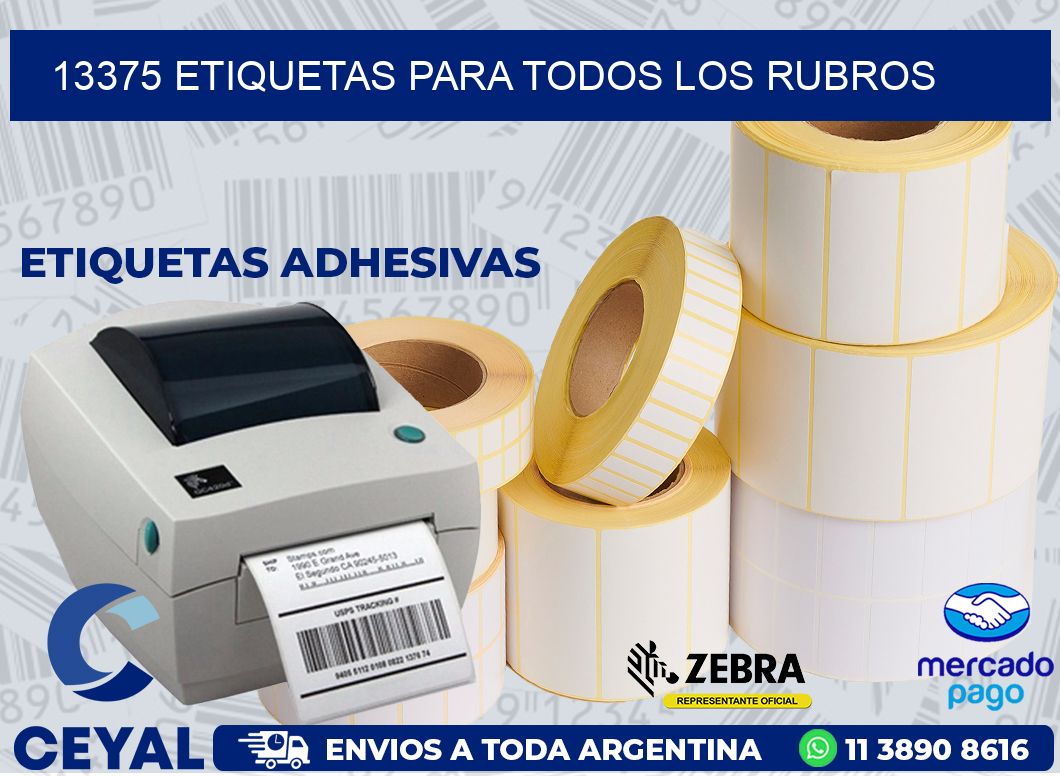 13375 ETIQUETAS PARA TODOS LOS RUBROS
