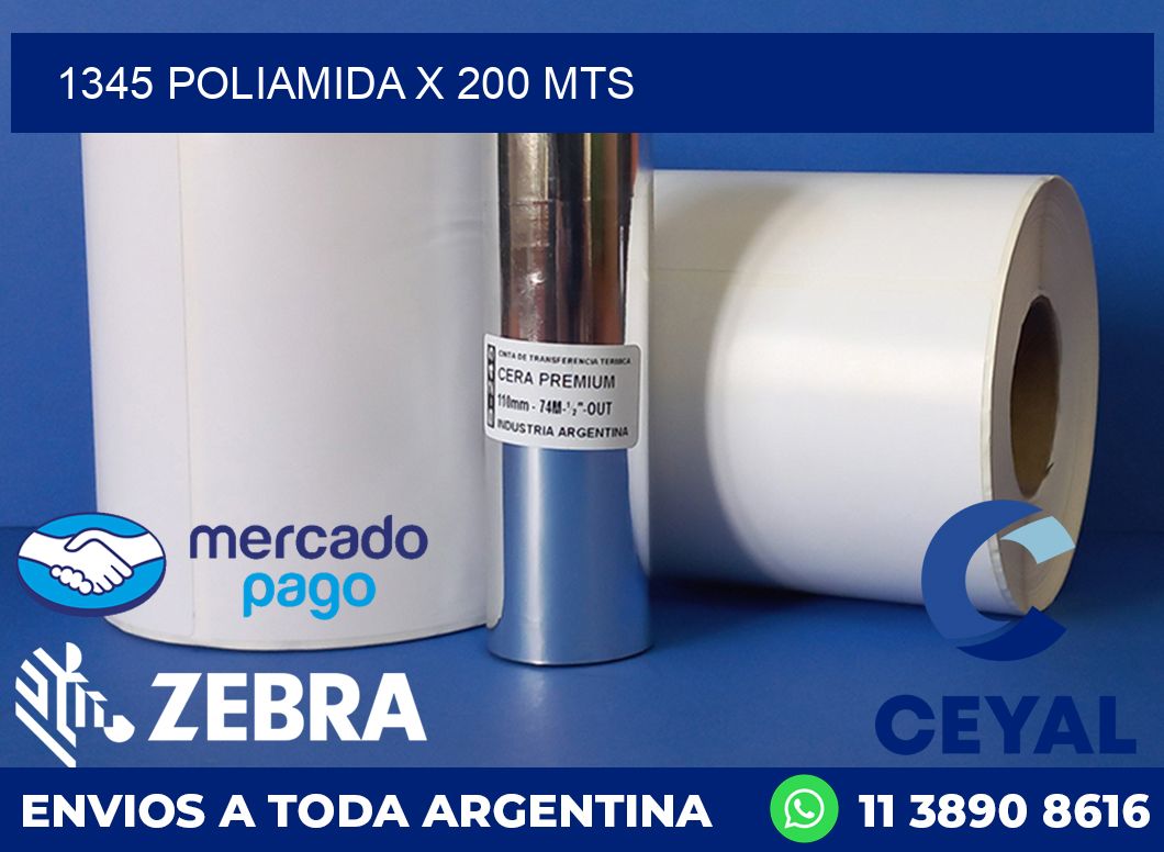1345 POLIAMIDA X 200 MTS