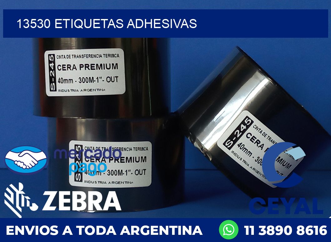 13530 ETIQUETAS ADHESIVAS