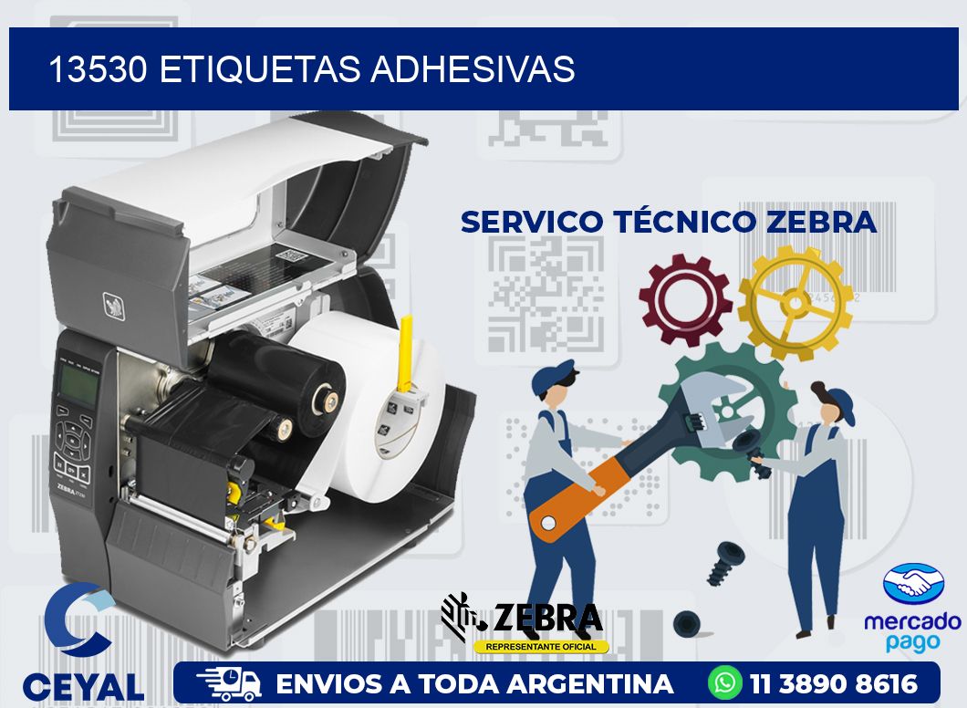 13530 ETIQUETAS ADHESIVAS