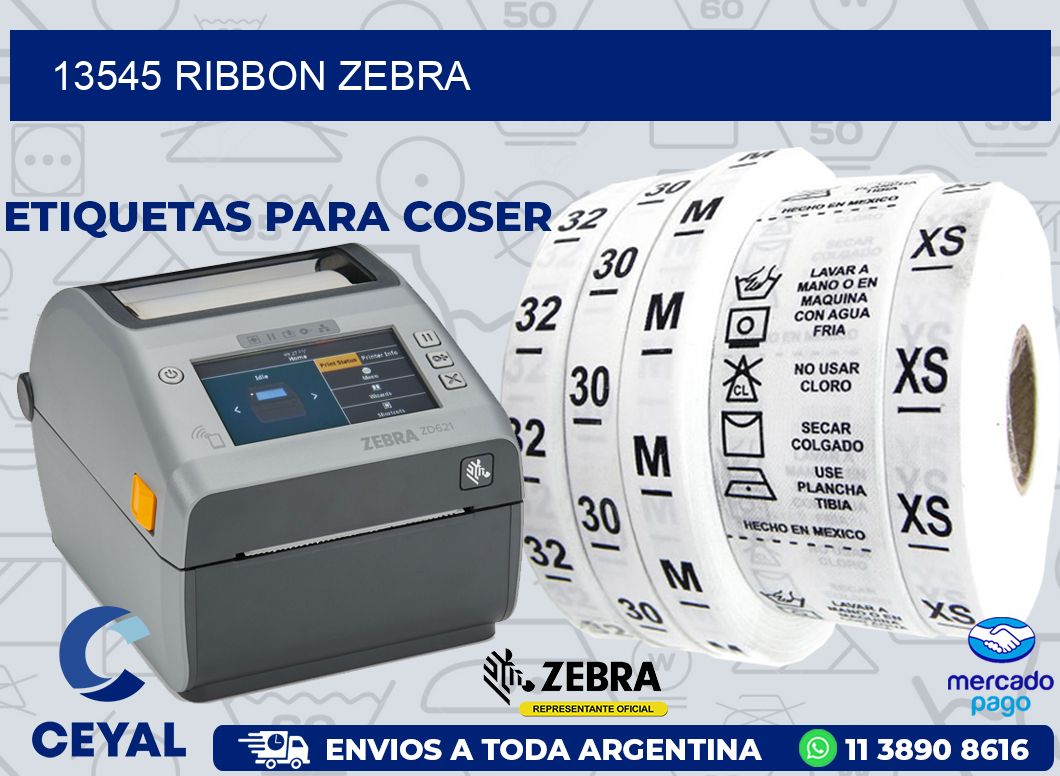13545 RIBBON ZEBRA