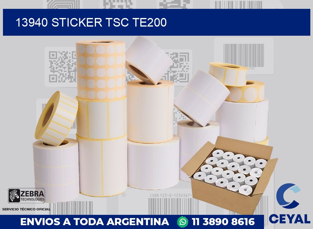 13940 STICKER TSC TE200