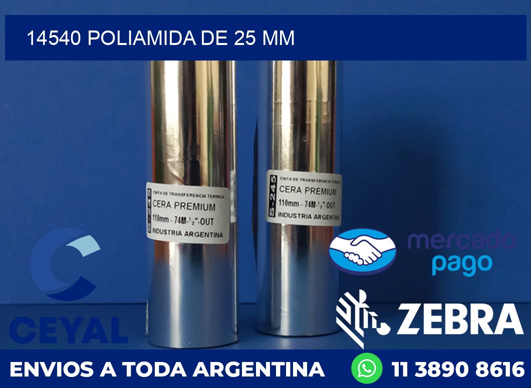 14540 POLIAMIDA DE 25 MM
