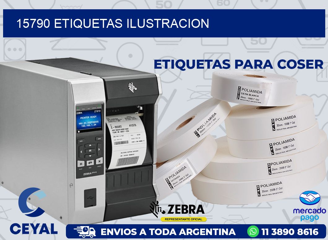 15790 ETIQUETAS ILUSTRACION