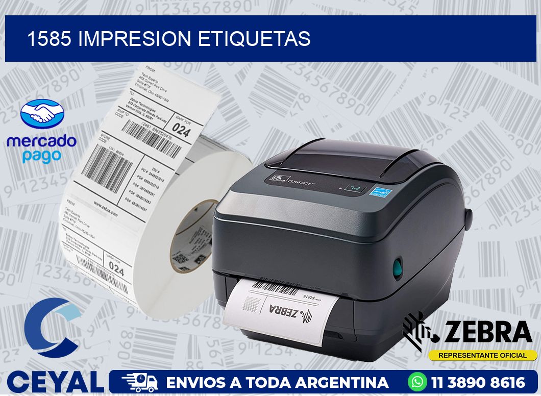 1585 IMPRESION ETIQUETAS