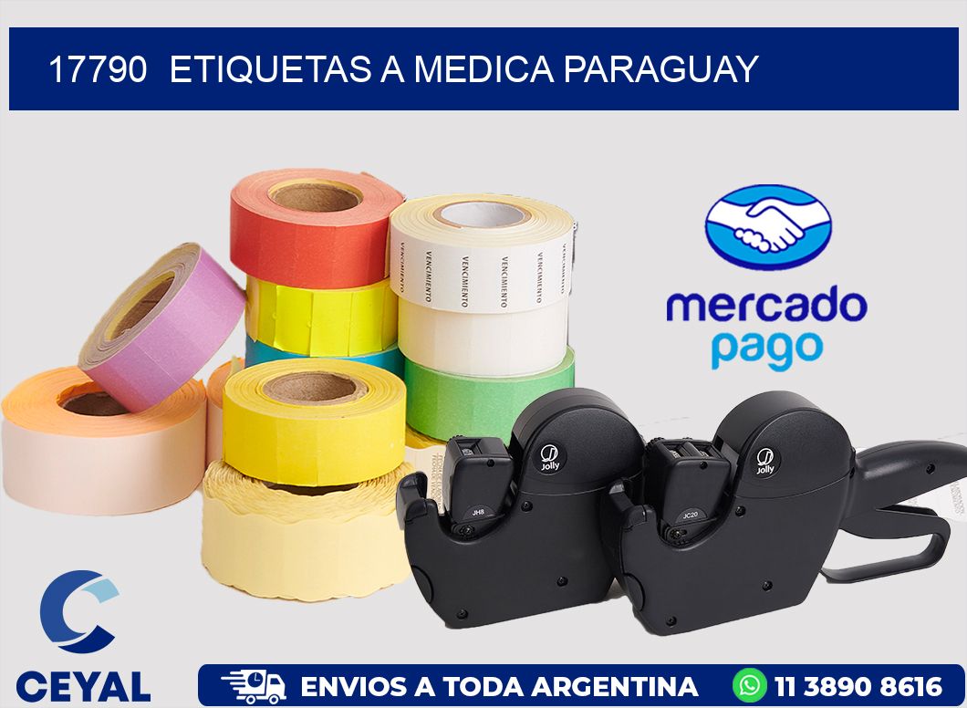 17790  ETIQUETAS A MEDICA PARAGUAY