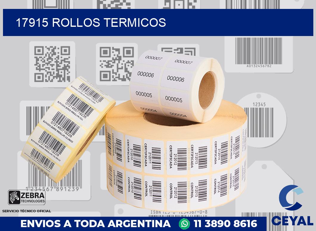 17915 ROLLOS TERMICOS
