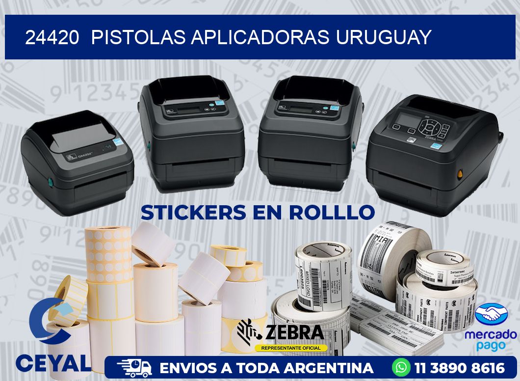 24420  PISTOLAS APLICADORAS URUGUAY