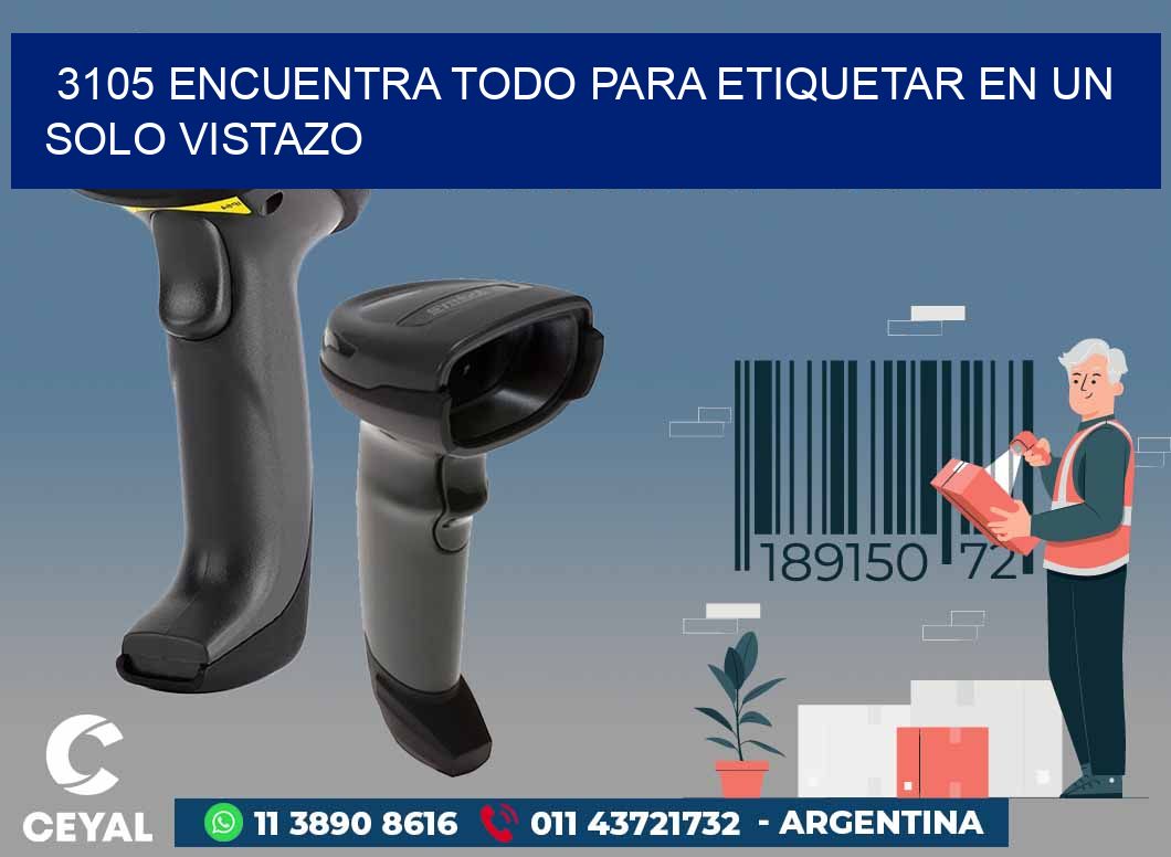 3105 ENCUENTRA TODO PARA ETIQUETAR EN UN SOLO VISTAZO