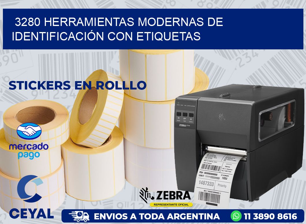 3280 HERRAMIENTAS MODERNAS DE IDENTIFICACIÓN CON ETIQUETAS