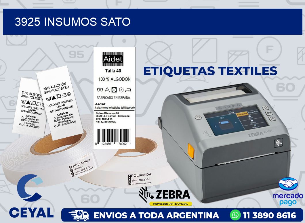 3925 INSUMOS SATO