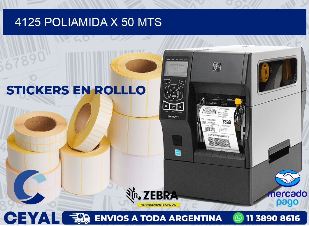 4125 POLIAMIDA X 50 MTS
