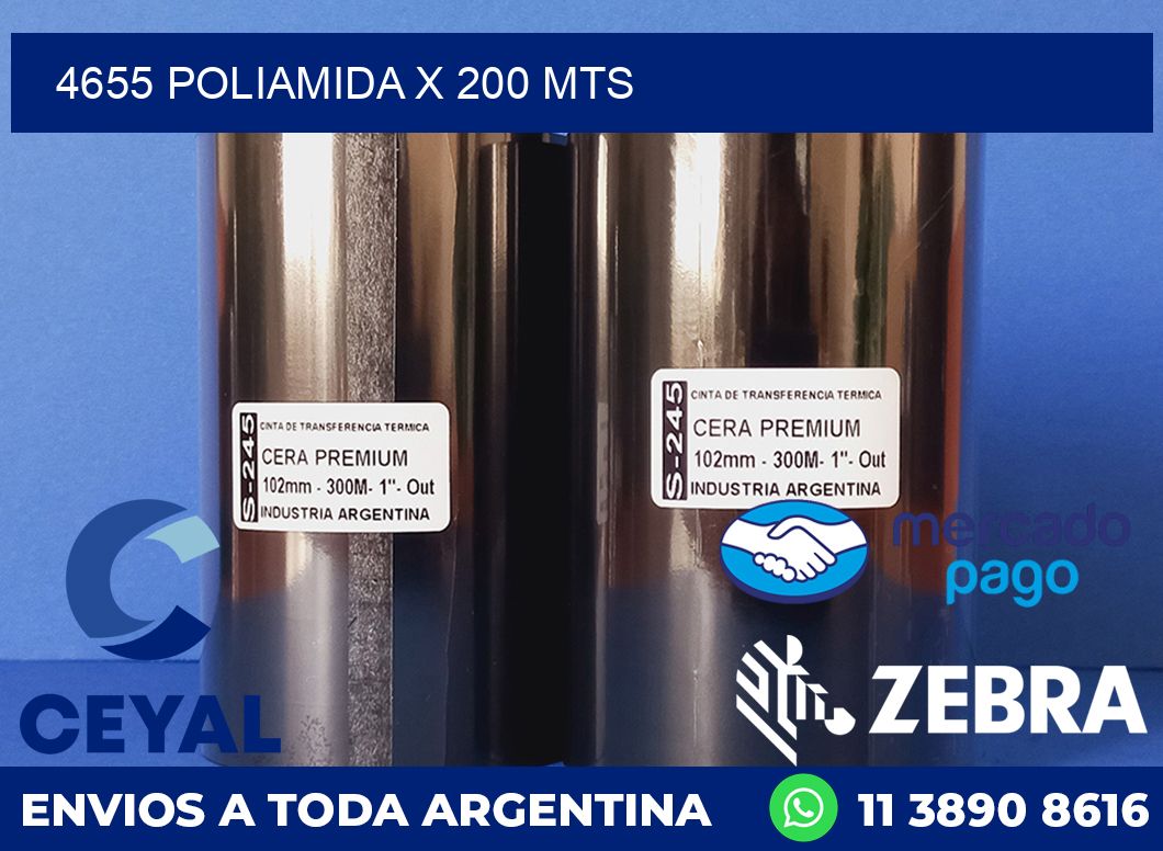 4655 POLIAMIDA X 200 MTS