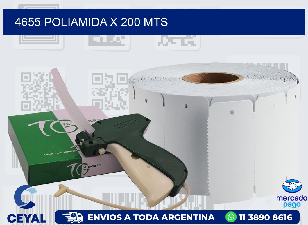 4655 POLIAMIDA X 200 MTS