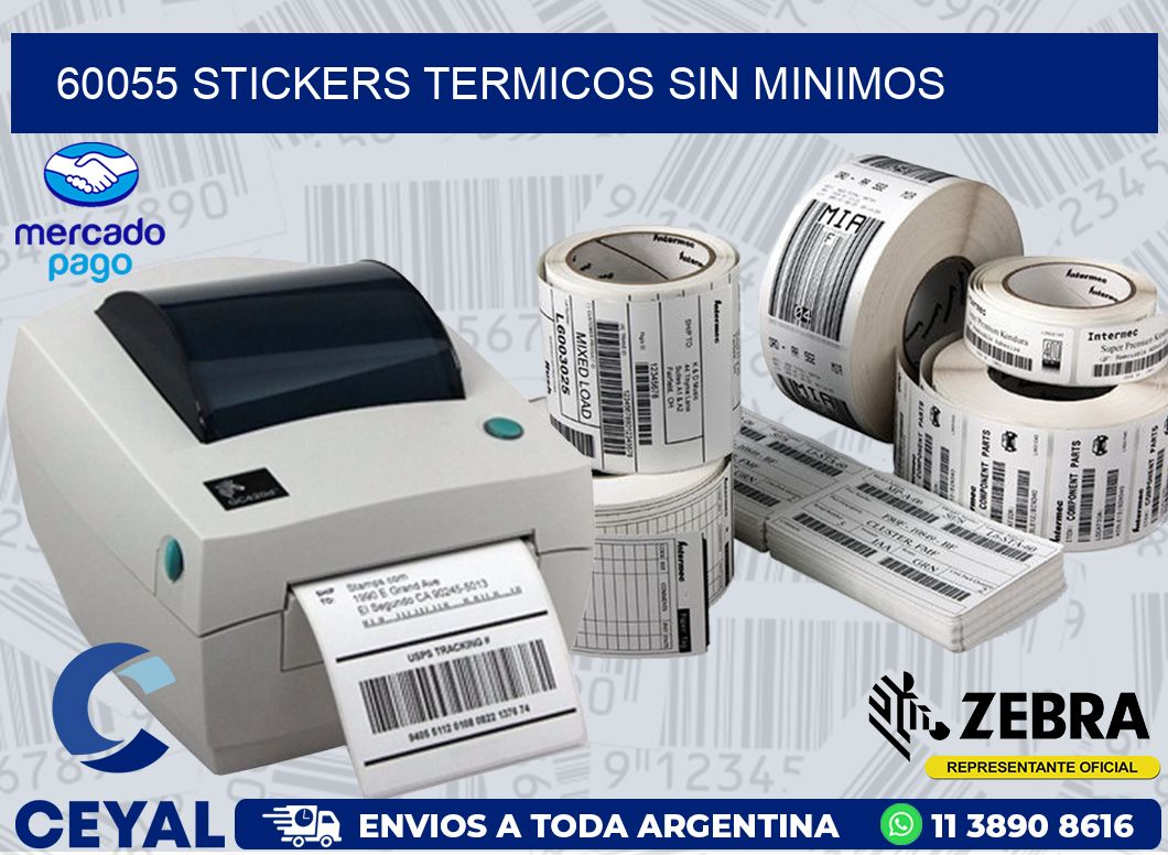 60055 STICKERS TERMICOS SIN MINIMOS