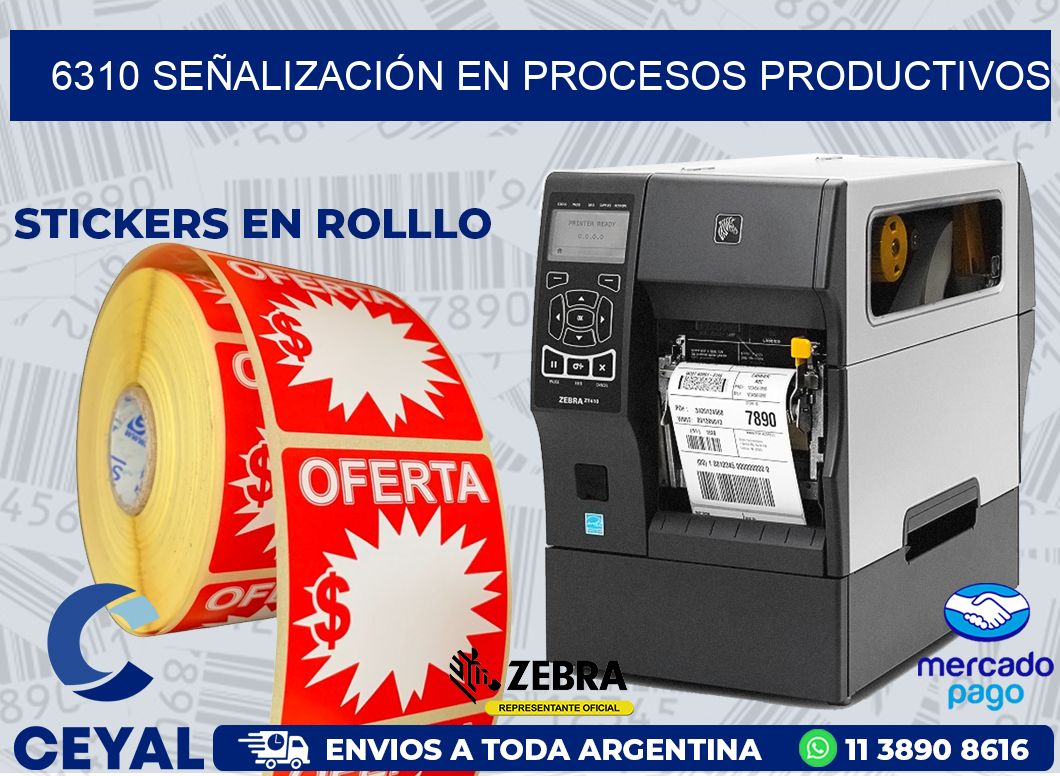 6310 SEÑALIZACIÓN EN PROCESOS PRODUCTIVOS