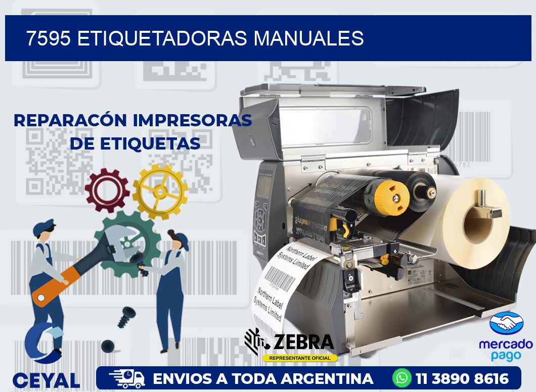 7595 ETIQUETADORAS MANUALES