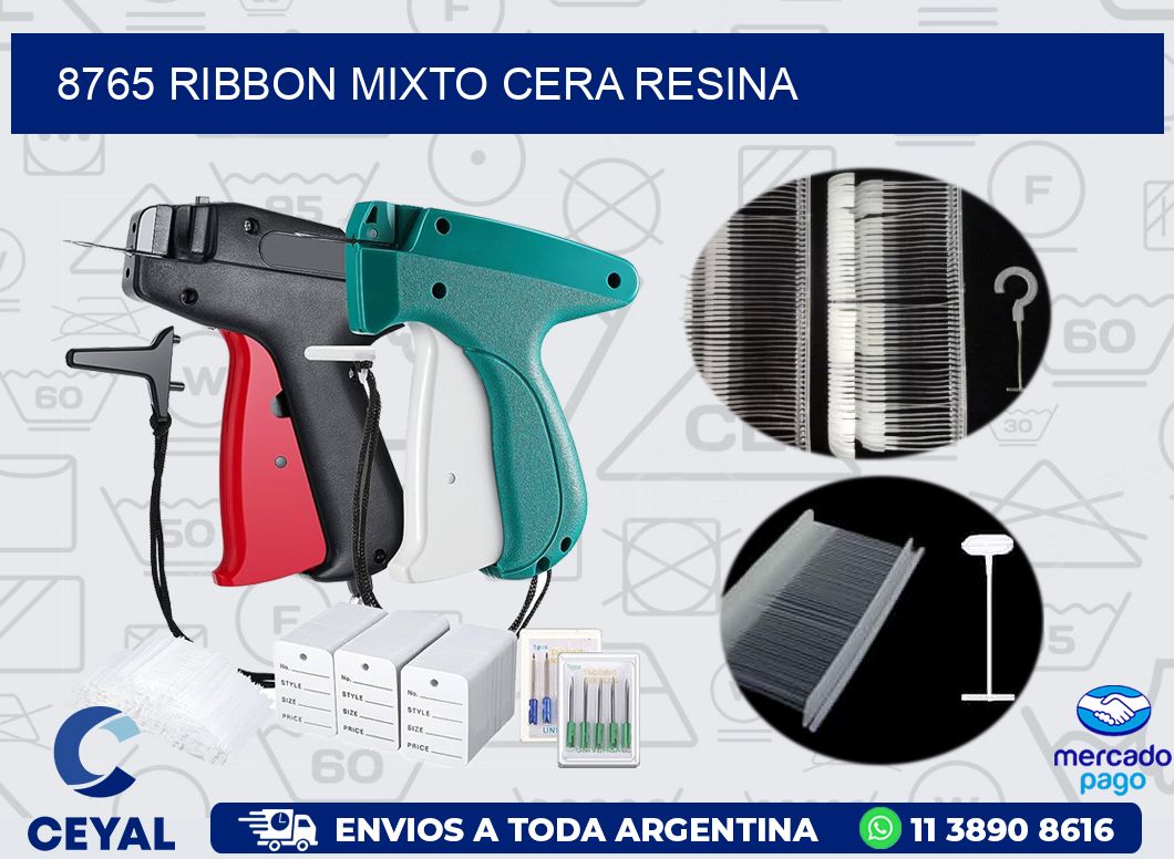 8765 RIBBON MIXTO CERA RESINA