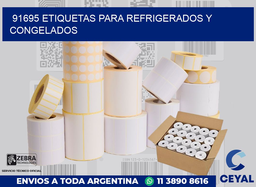 91695 ETIQUETAS PARA REFRIGERADOS Y CONGELADOS
