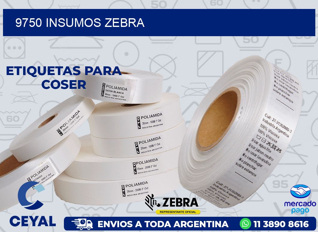 9750 INSUMOS ZEBRA