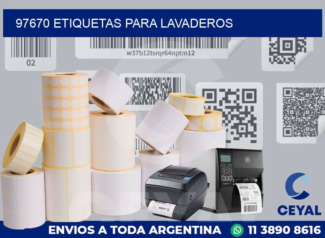 97670 ETIQUETAS PARA LAVADEROS
