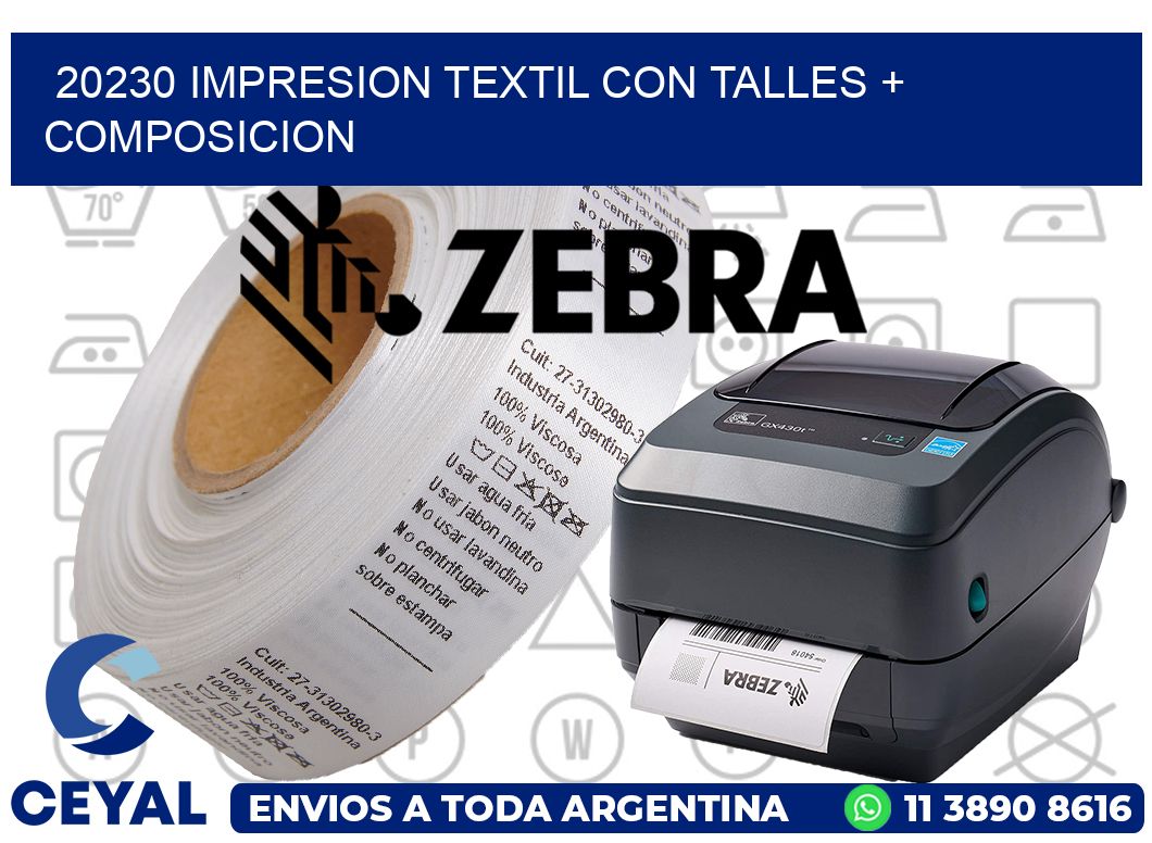 20230 IMPRESION TEXTIL CON TALLES + COMPOSICION