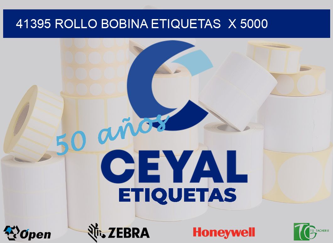 41395 Rollo bobina etiquetas  x 5000