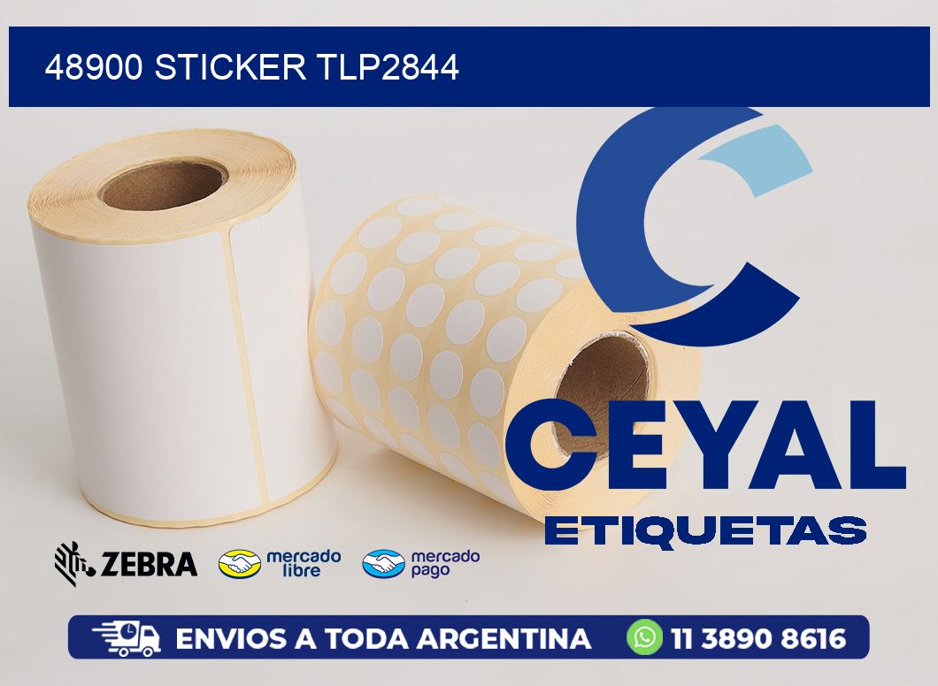 48900 STICKER TLP2844