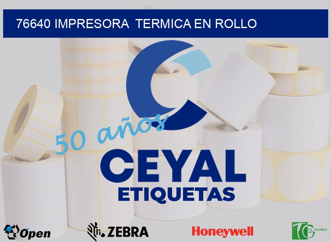 76640 impresora  termica en rollo