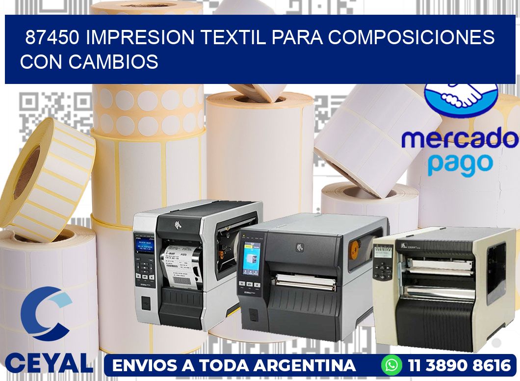 87450 IMPRESION TEXTIL PARA COMPOSICIONES CON CAMBIOS