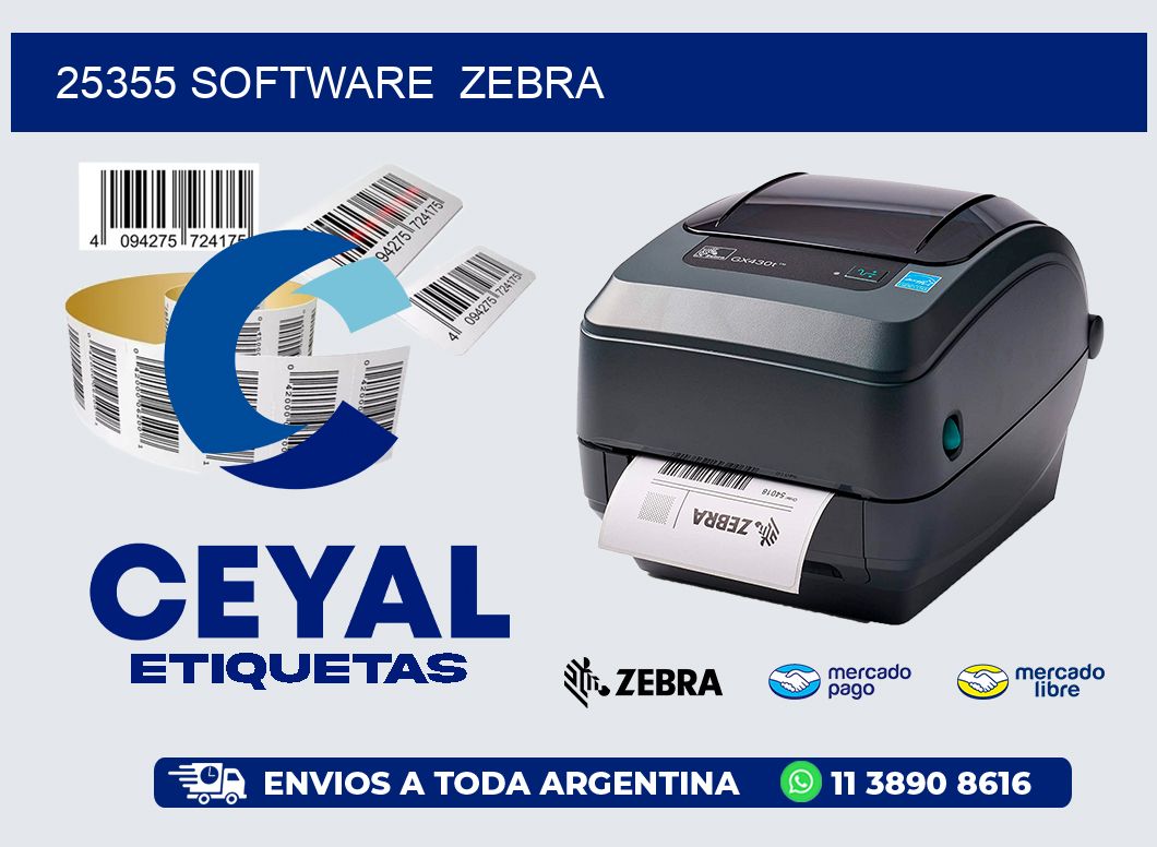 25355 SOFTWARE  ZEBRA