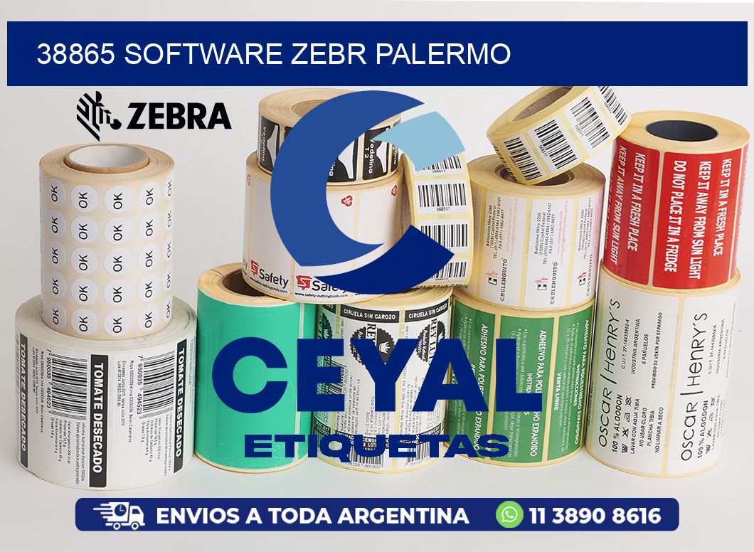 38865 SOFTWARE ZEBR PALERMO